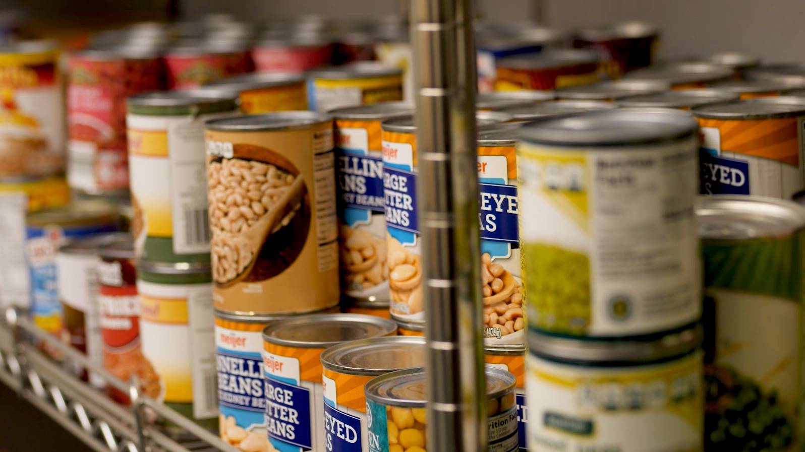 Various canned food and non perishable items